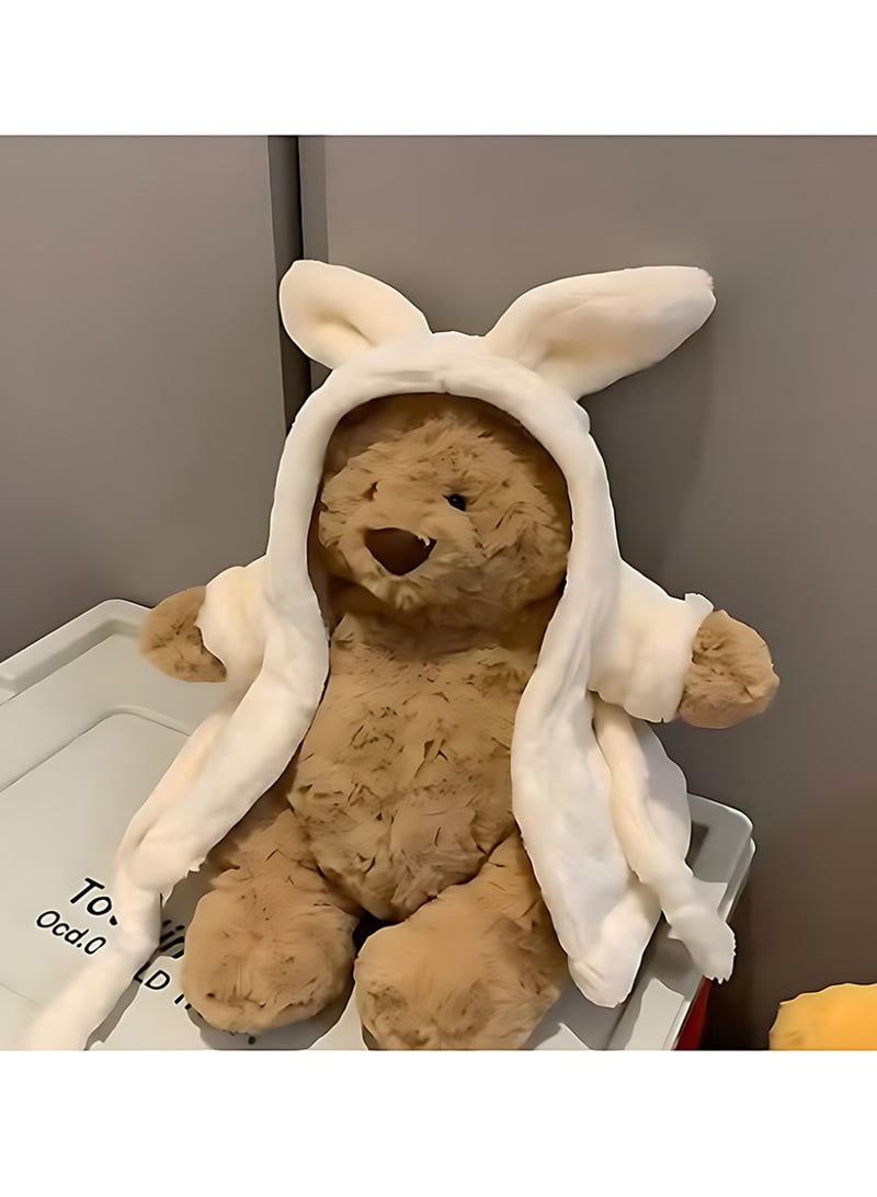 Jellycat bathrobe Bartholomew bear plush toy teddy bear doll doll New Year gift - Image 2